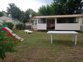 Mobil home au camping du Domaine Lalande